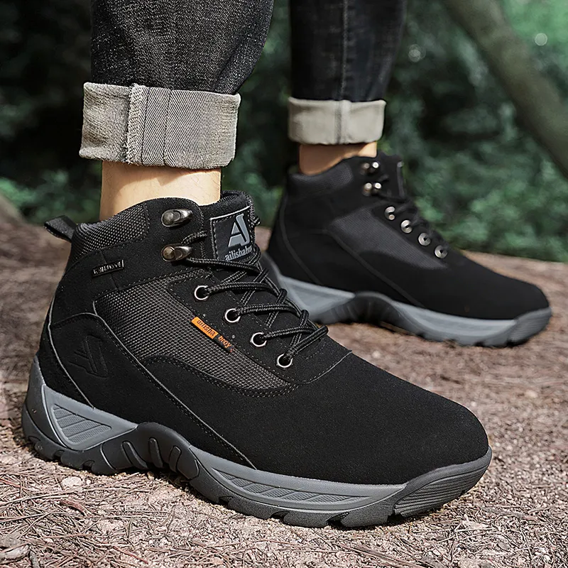 SIMBA'S PRIDE Cushioning, Slip Resistant, Waterproof, And Breathable Low Top Hiking Shoes Men's-1