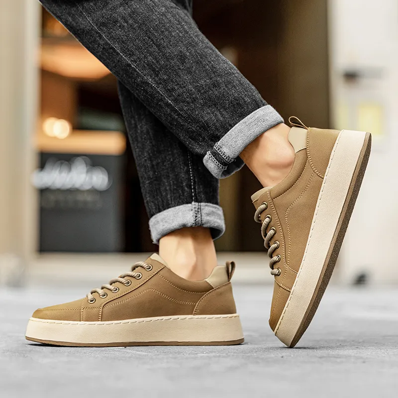 SIMBA'S PRIDE Fashionable And Comfortable Abrasion Resistant Slip Resistant Low Top Casual Shoes Men's-15