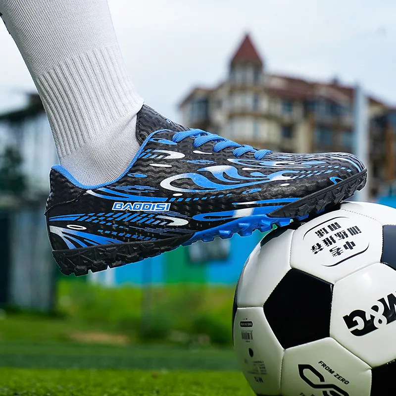 SIMBA'S PRIDE Artificial Ground Natural Ground Moisture Wicking Impact Resistant Soccer Shoes Unisex-3