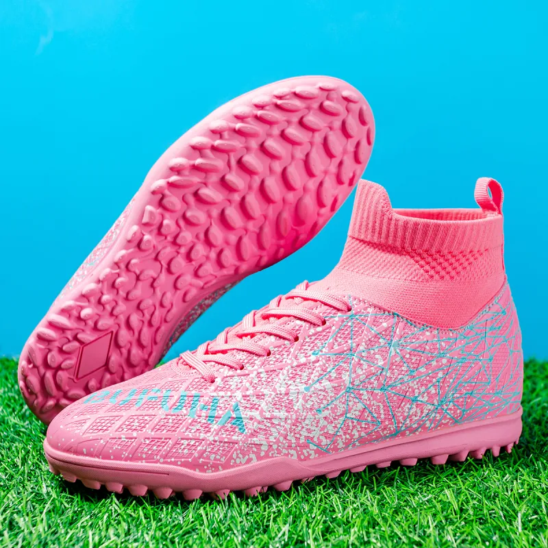 SIMBA'S PRIDE Artificial Ground, Natural Ground Slip Resistant And Breathable Soccer Shoes Men's-4