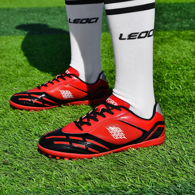 SIMBA'S PRIDE Artificial Ground, Natural Ground Breathable Moisture Wicking Soccer Shoes Unisex-8