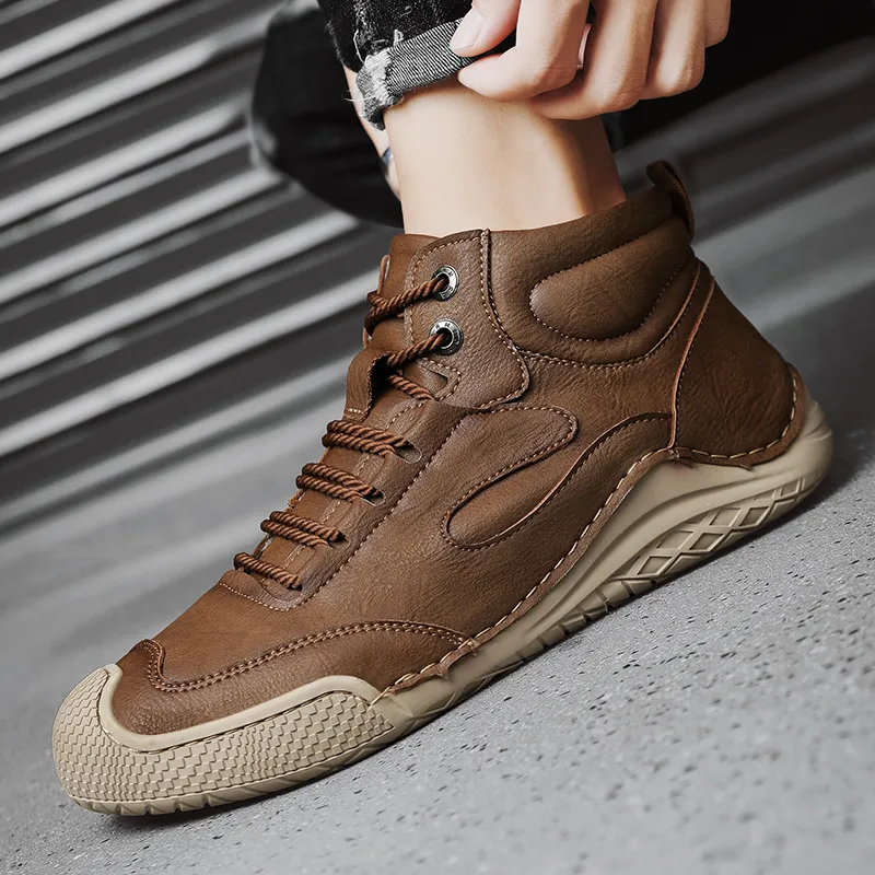 SIMBA'S PRIDE Abrasion Resistant High Top Casual Shoes Men's-9