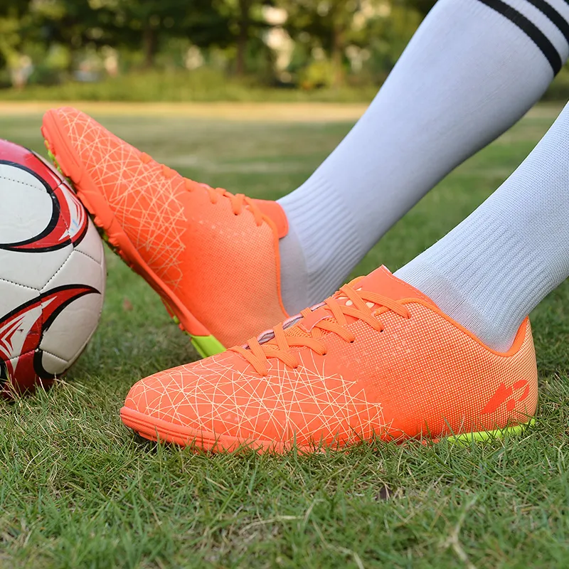 SIMBA'S PRIDE Artificial Ground Waterproof And Breathable Slip Resistant Soccer Shoes Unisex-10