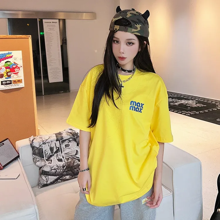 SFSAPABL Drop Shoulder Sleeve T Shirt Women's-6