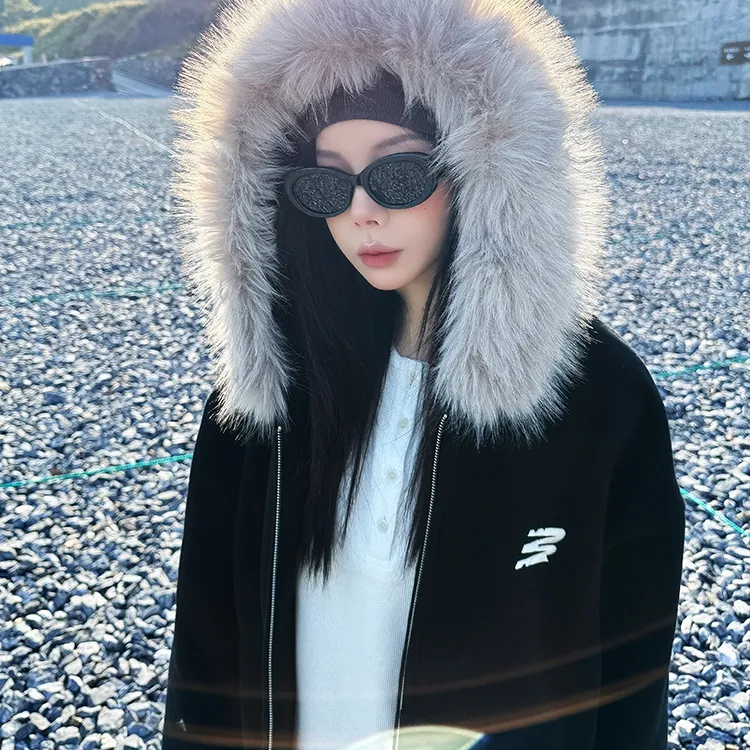 SFSAPABL Velvet feel Coat Unisex-4