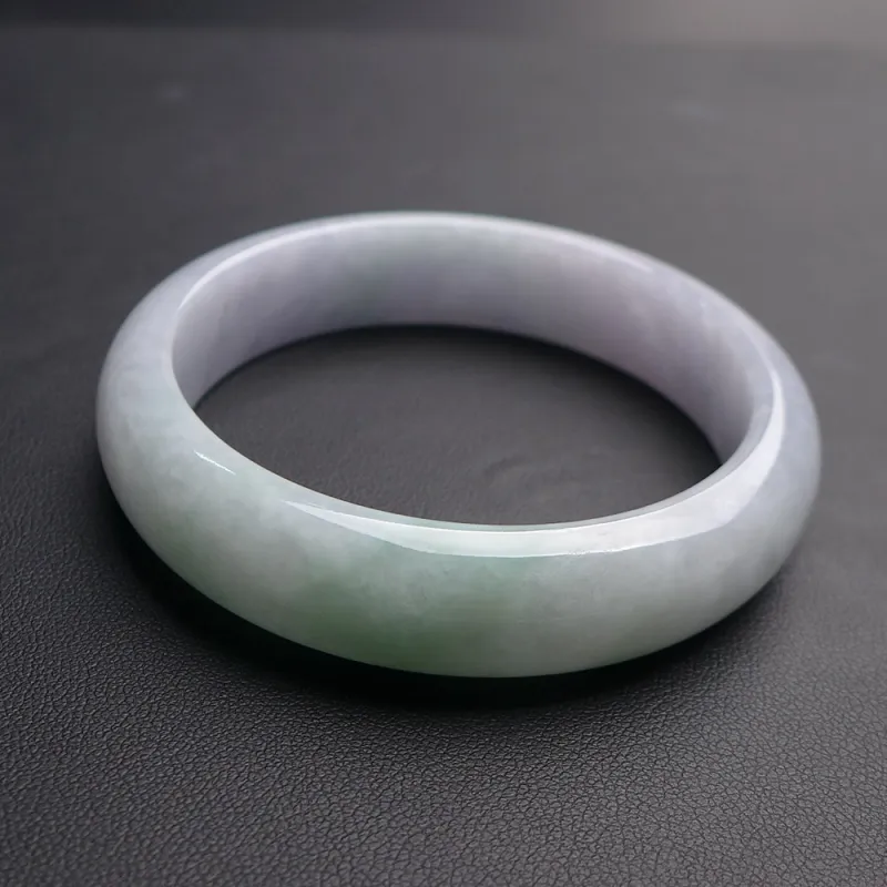 Fei Yan Glutinous Jade Jadeite Bangles Women's-3