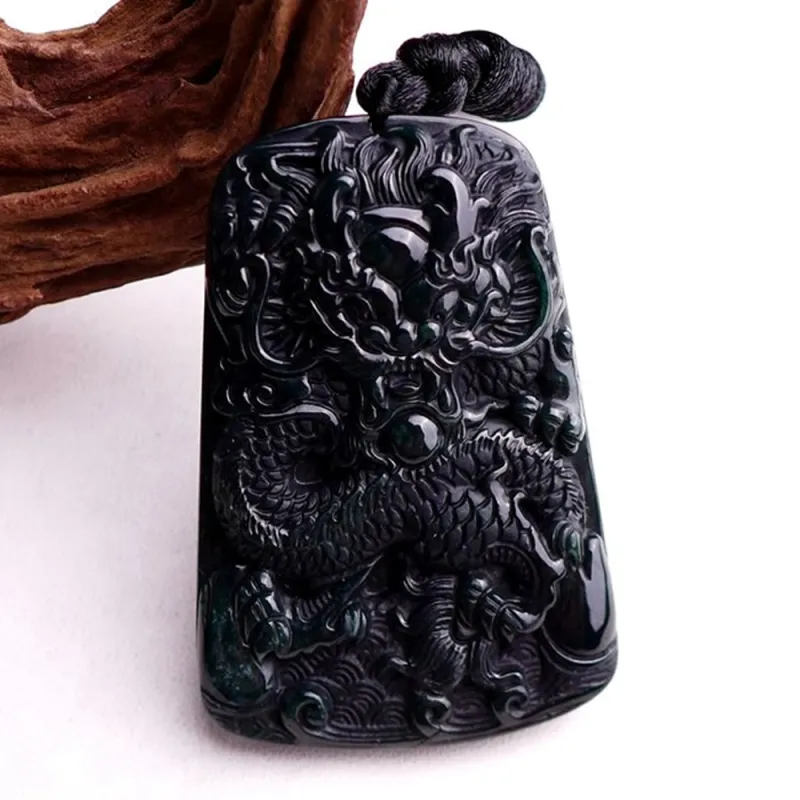 Fei Yan Glutinous Jade Pendants Unisex-3
