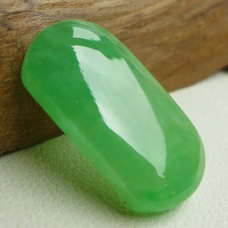 Fei Yan Glutinous Jade Jadeite Ring Face Unisex-2
