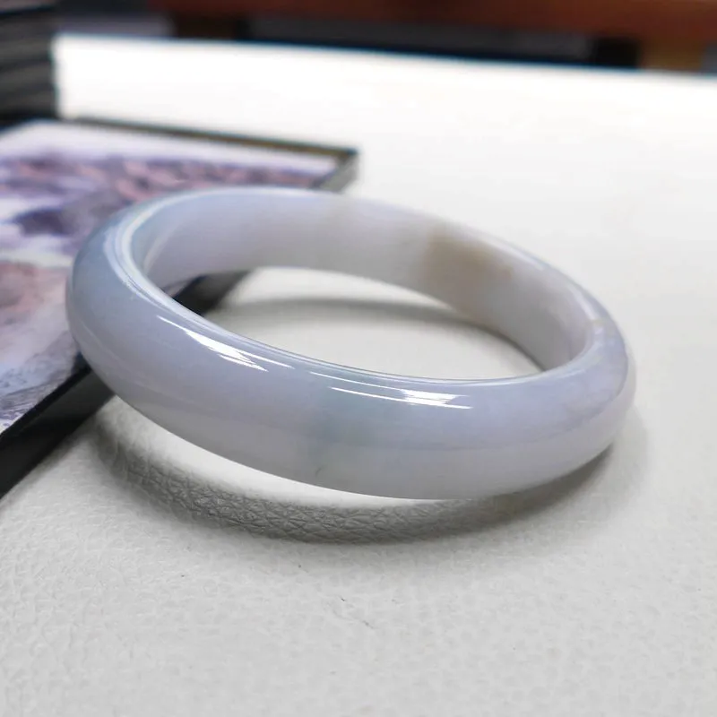 Fei Yan Glutinous Jade Jadeite Bangles Women's-1