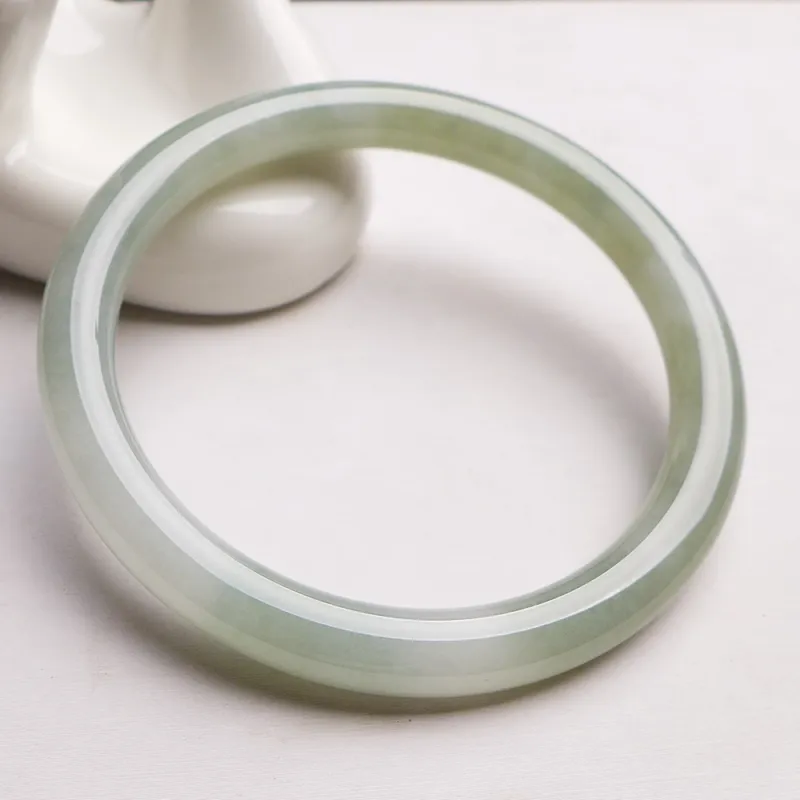 Fei Yan Glutinous Jade Jadeite Bangles Women's-1