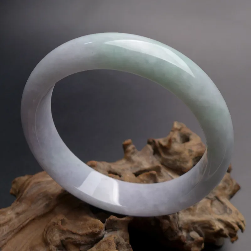 Fei Yan Glutinous Jade Jadeite Bangles Women's-1