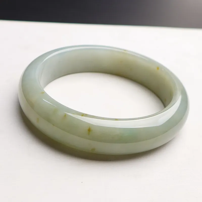 Fei Yan Glutinous Jade Jadeite Bangles Women's-2