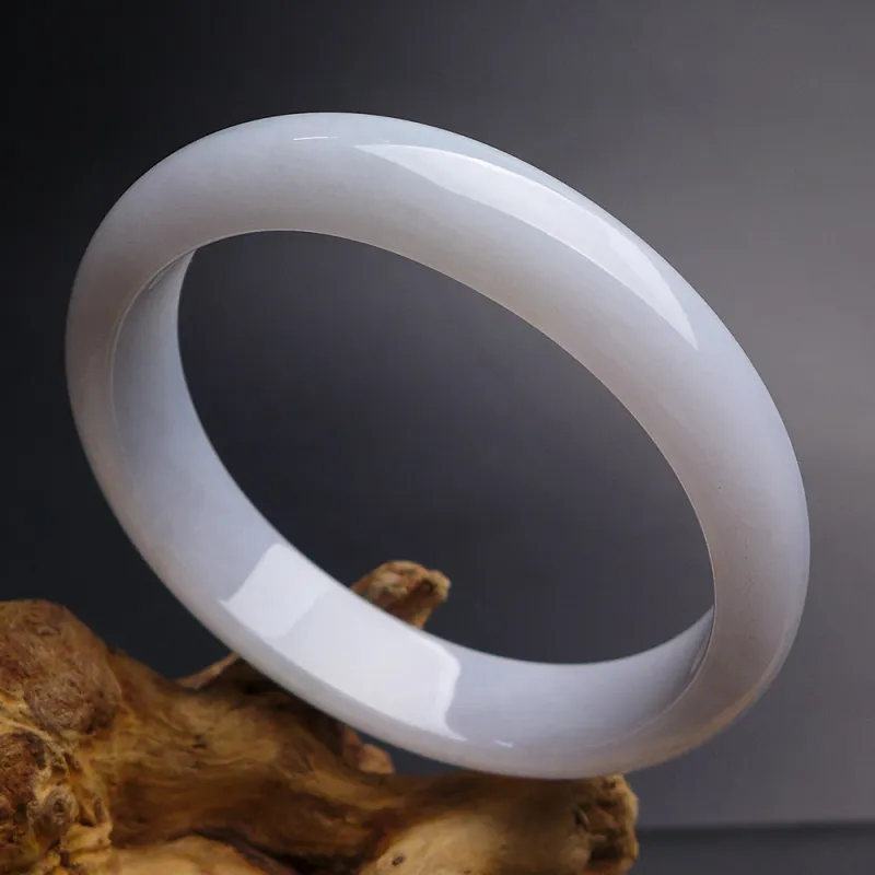 Fei Yan Glutinous Jade Jadeite Bangles Women's-1
