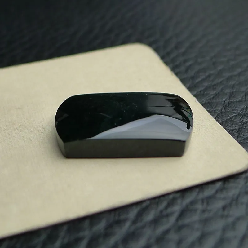 Fei Yan Glutinous Jade Jadeite Ring Face Unisex-4