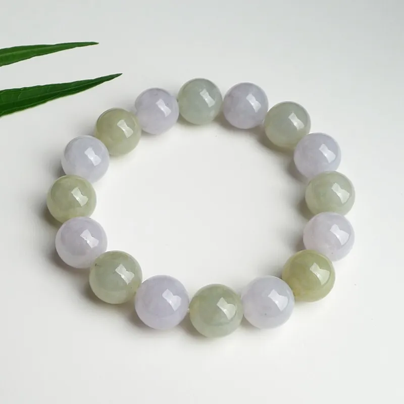 Fei Yan Glutinous Jade Jadeite Bracelets Women's-4