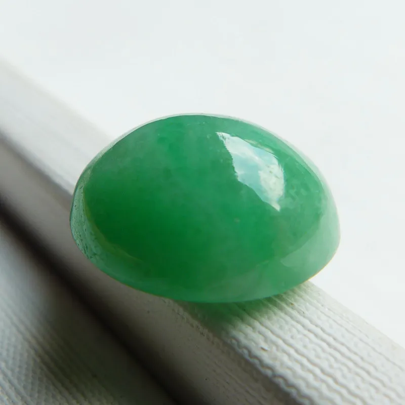 Fei Yan Glutinous Jade Jadeite Ring Face Unisex-2