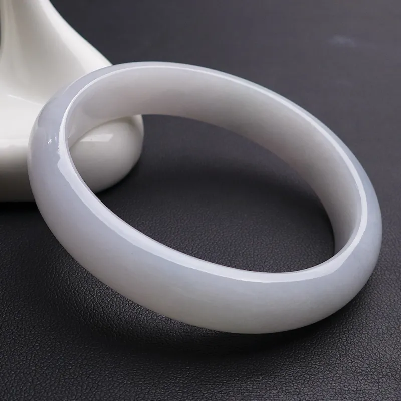 Fei Yan Glutinous Jade Jadeite Bangles Women's-2
