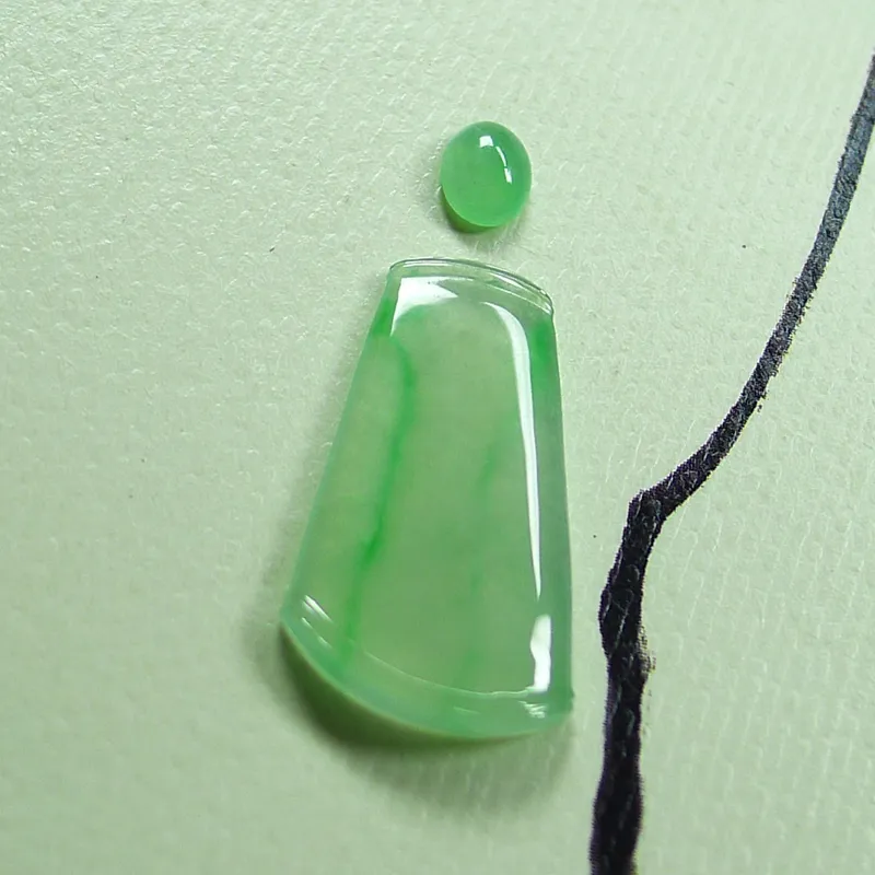 Fei Yan Glutinous Jade Ring Face Unisex-1