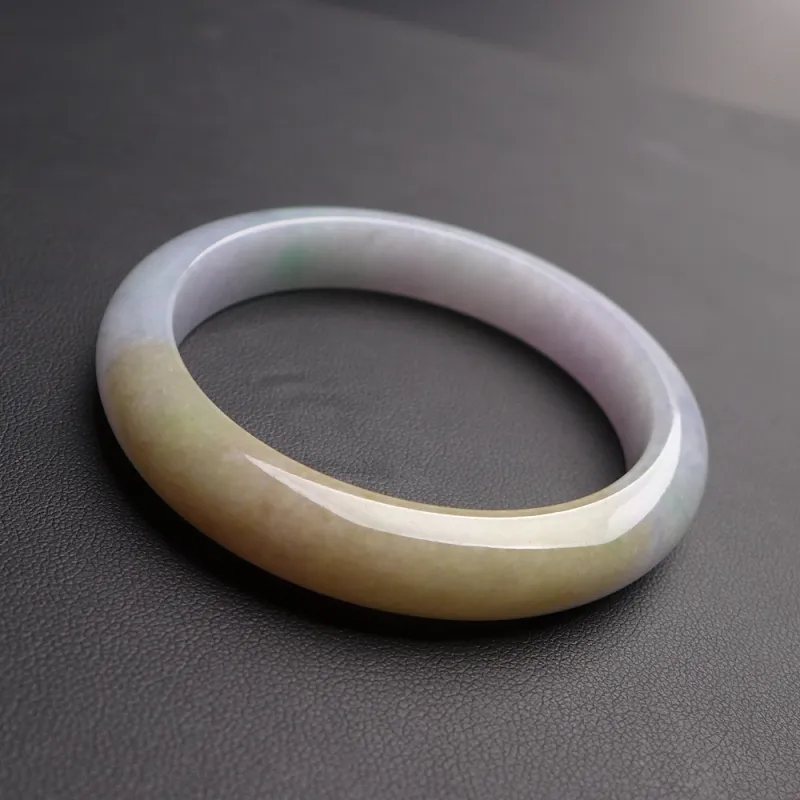 Fei Yan Glutinous Jade Jadeite Bangles Women's-4