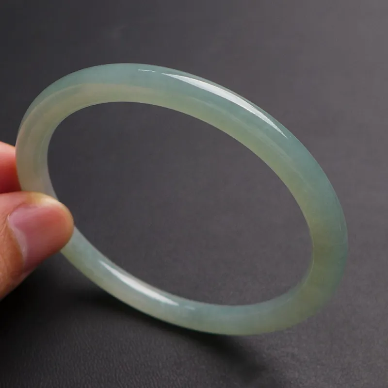 Fei Yan Glutinous Jade Jadeite Bangles Women's-3