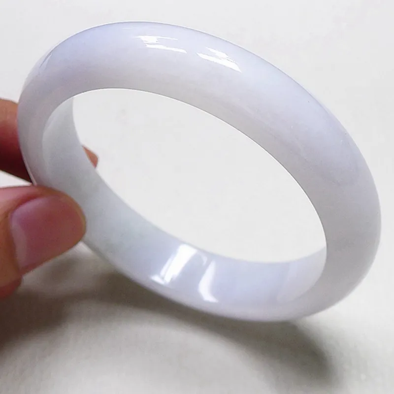 Fei Yan Glutinous Jade Jadeite Bangles Women's-2