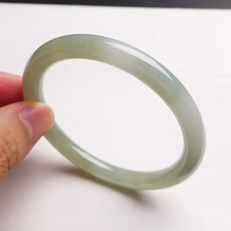 Fei Yan Glutinous Jade Jadeite Bangles Women's-3