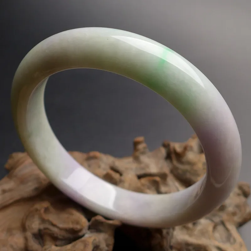 Fei Yan Glutinous Jade Jadeite Bangles Women's-1