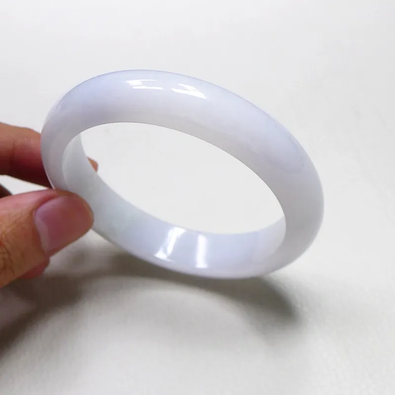 Fei Yan Glutinous Jade Jadeite Bangles Women's-4