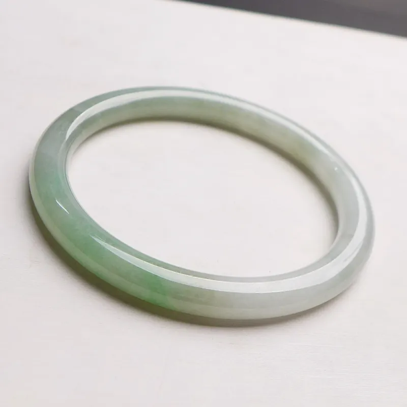 Fei Yan Glutinous Jade Jadeite Bangles Women's-3