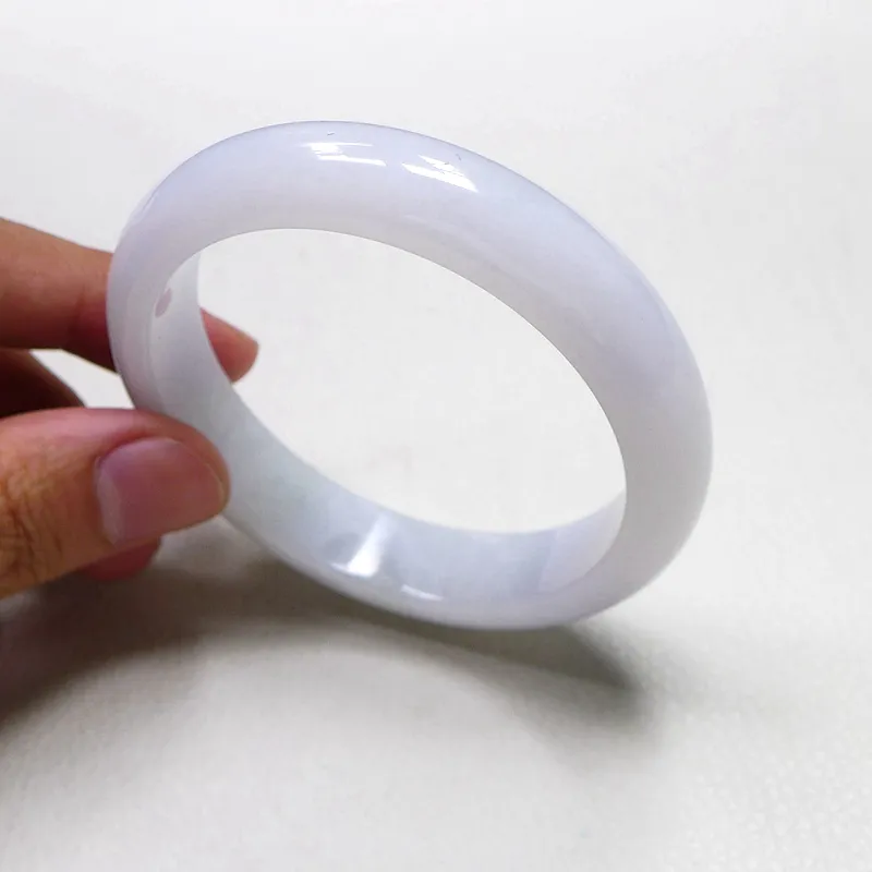Fei Yan Glutinous Jade Jadeite Bangles Women's-3