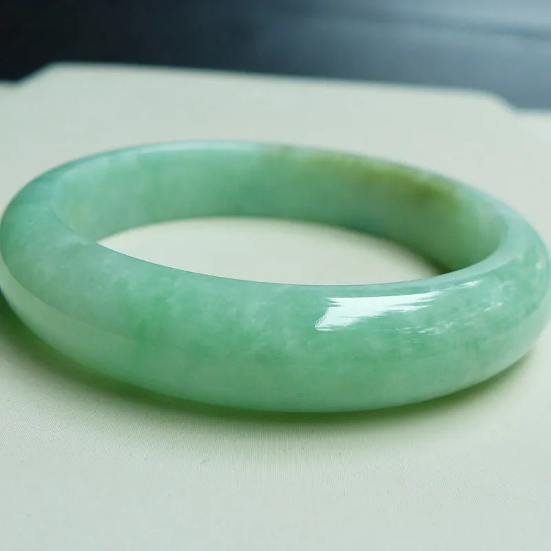 Fei Yan Glutinous Jade Bangles Women's-3