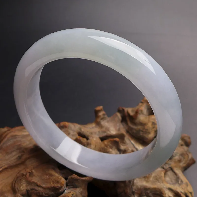 Fei Yan Glutinous Jade Jadeite Bangles Women's-2