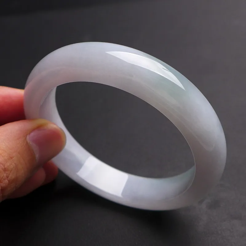 Fei Yan Glutinous Jade Jadeite Bangles Women's-3