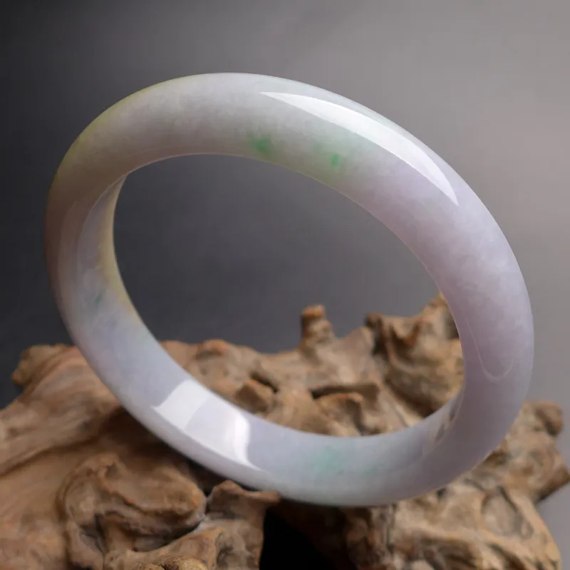 Fei Yan Glutinous Jade Jadeite Bangles Women's-2