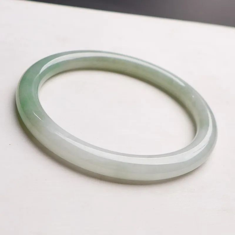 Fei Yan Glutinous Jade Jadeite Bangles Women's-4