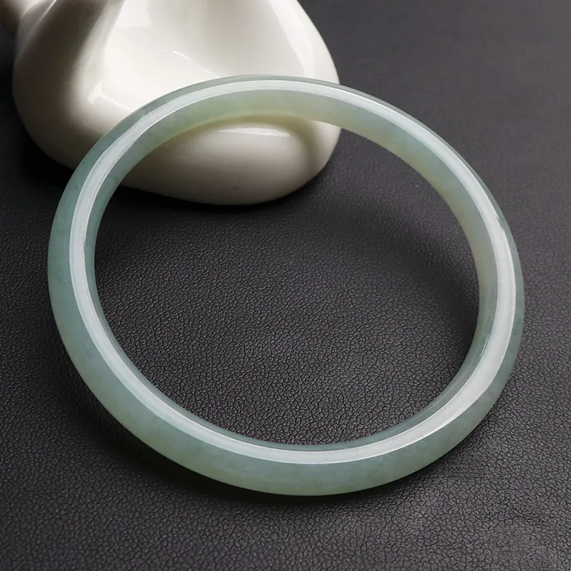 Fei Yan Glutinous Jade Jadeite Bangles Women's-4