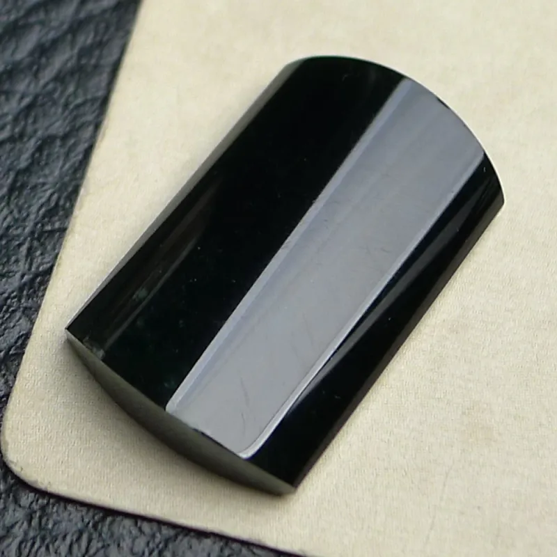 Fei Yan Glutinous Jade Jadeite Ring Face Unisex-2