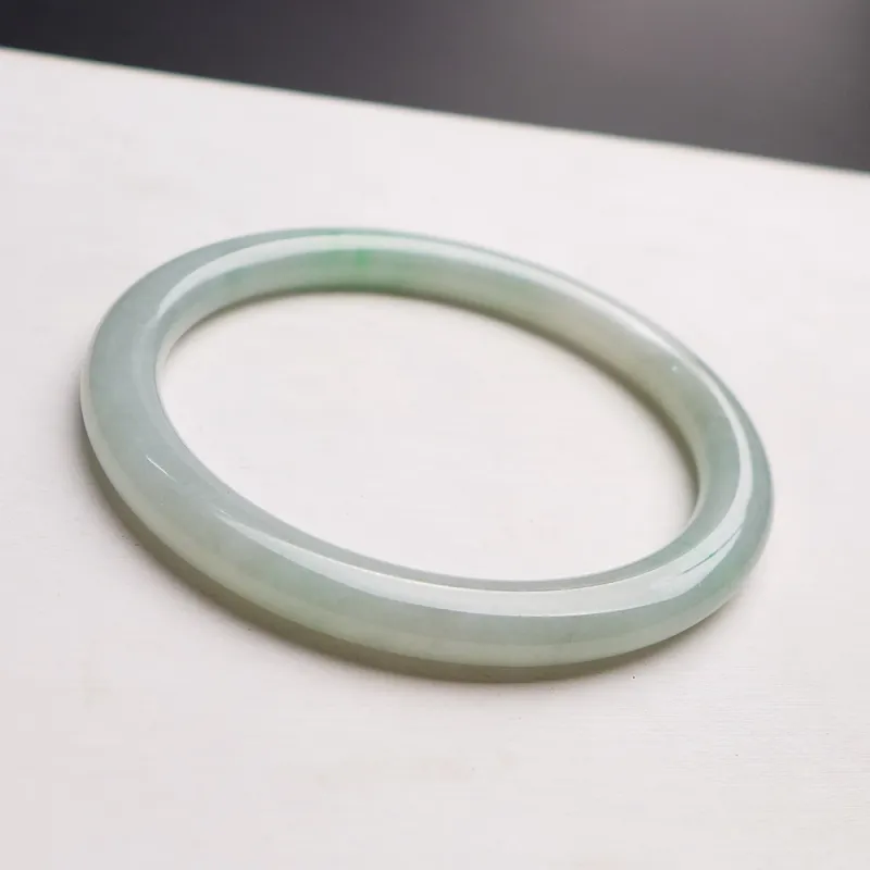 Fei Yan Glutinous Jade Jadeite Bangles Women's-4
