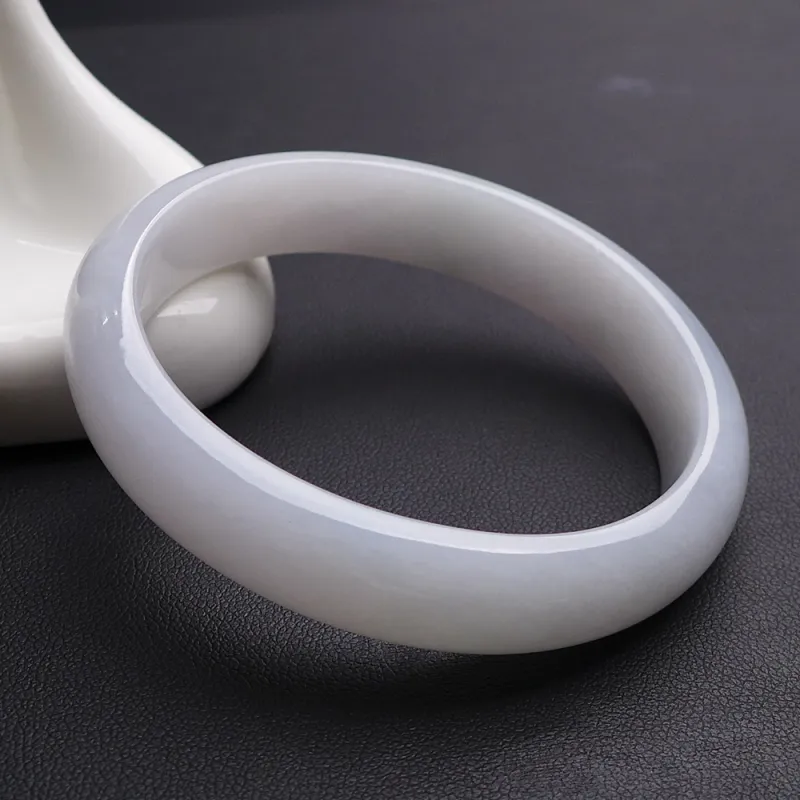Fei Yan Glutinous Jade Jadeite Bangles Women's-3