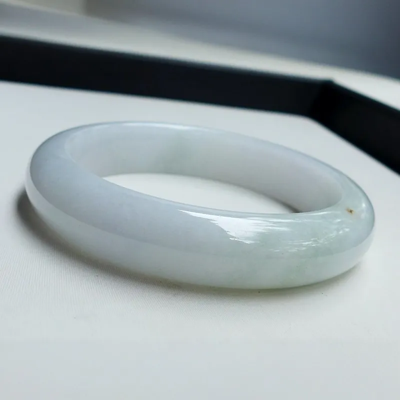 Fei Yan Glutinous Jade Jadeite Bangles Women's-4
