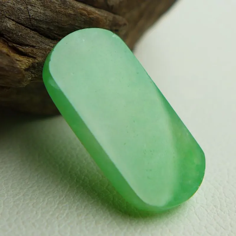 Fei Yan Glutinous Jade Jadeite Ring Face Unisex-4
