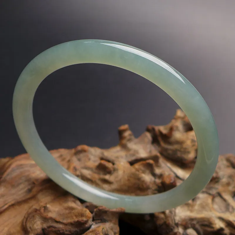 Fei Yan Glutinous Jade Jadeite Bangles Women's-1