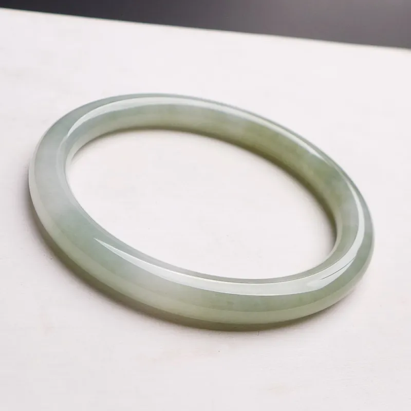 Fei Yan Glutinous Jade Jadeite Bangles Women's-4