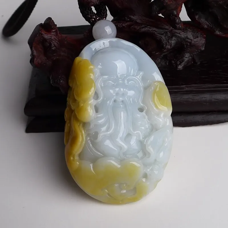 Fei Yan Glutinous Jade Handheld Toy Unisex-4
