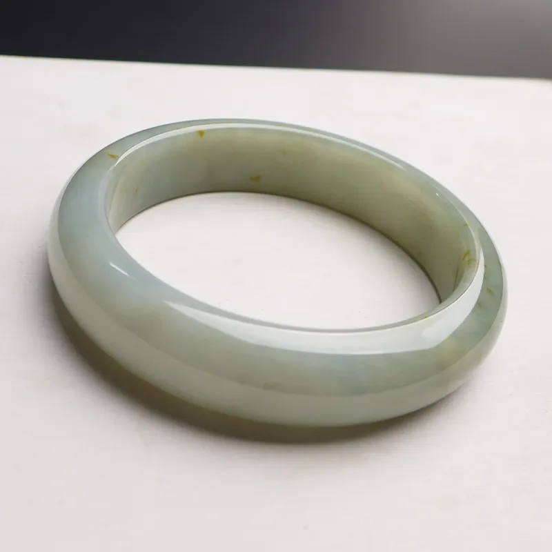 Fei Yan Glutinous Jade Jadeite Bangles Women's-3