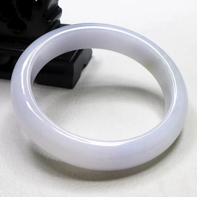 Fei Yan Glutinous Jade Jadeite Bangles Women's-1