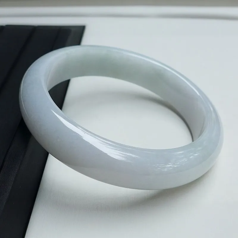 Fei Yan Glutinous Jade Jadeite Bangles Women's-2
