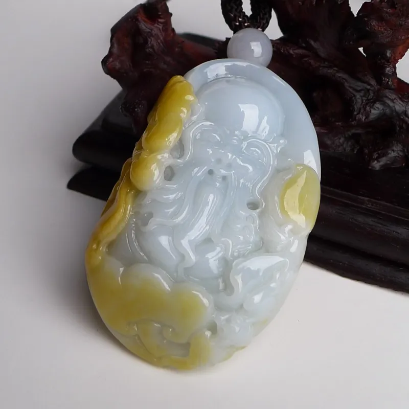 Fei Yan Glutinous Jade Handheld Toy Unisex-3