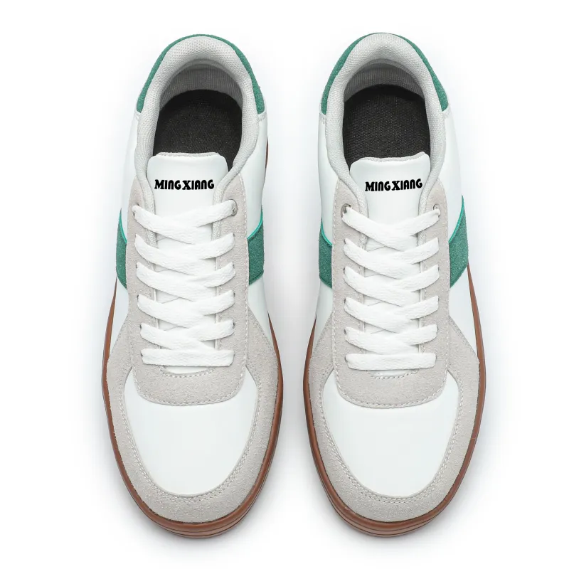 Singing Anti-Slip And Wear-Resistant Lightweight Height Increasing Low-Top Skateboard Shoes Unisex-11