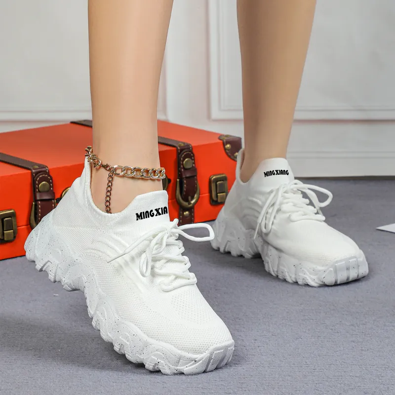 Singing Durable Lightweight And Breathable Low Top Chunky Sneakers Unisex-8